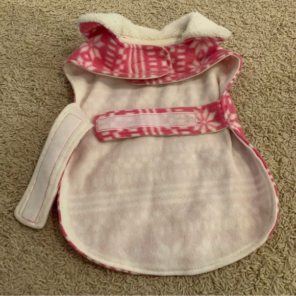 Patterned winter dog sweater coat - Picture 3 of 4